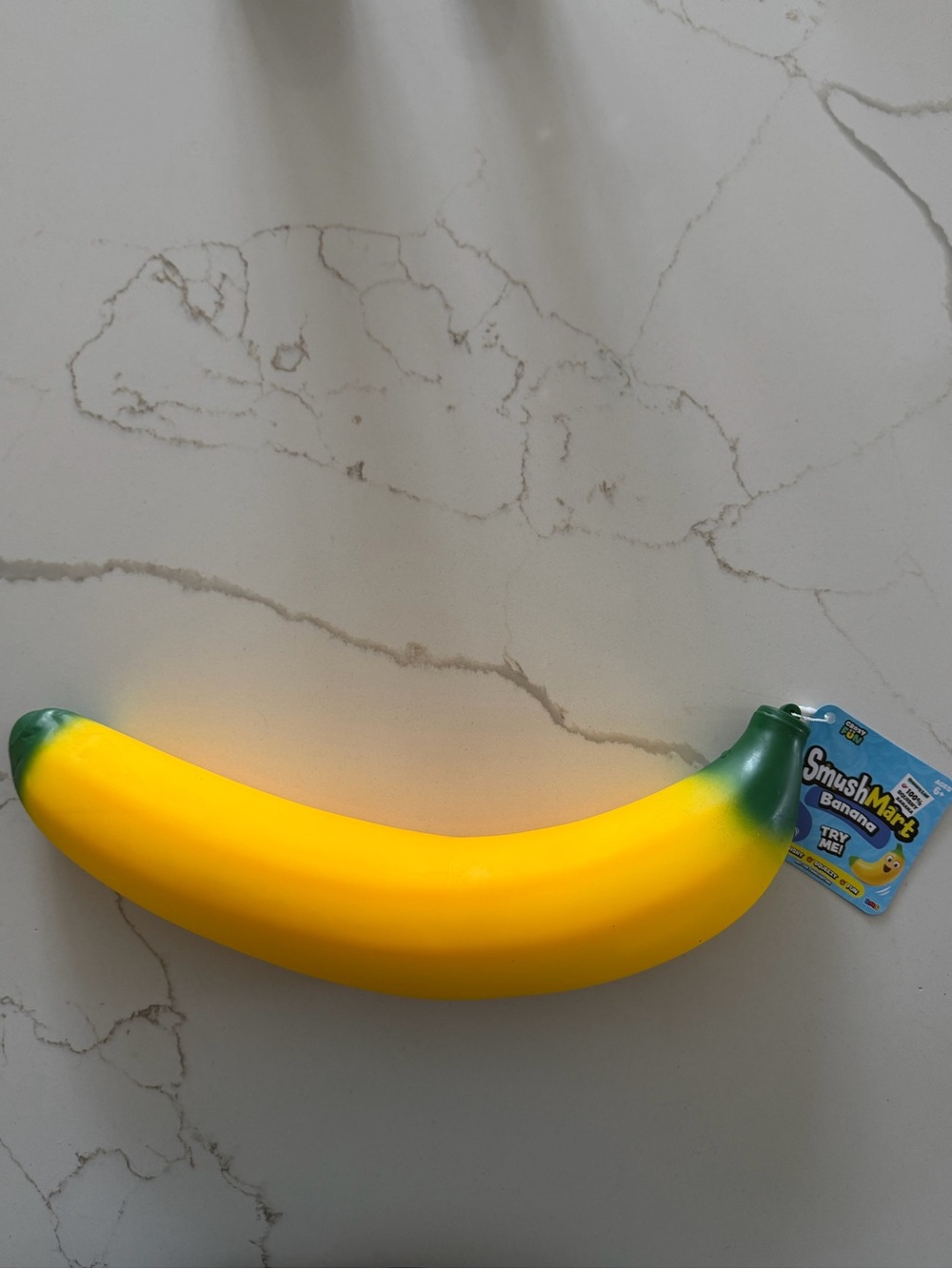 Banana Squishy Toy - Yellow
